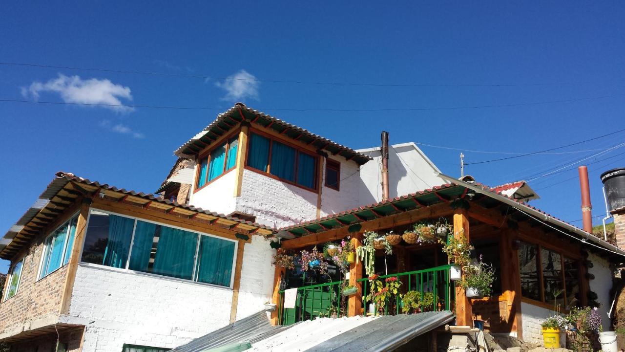 Hospedaje Bella Vista Monguí Exterior foto